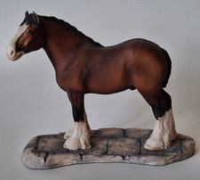 BORDER FINE ARTS Shire Gelding