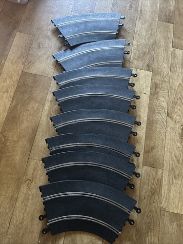 Scalextric track bends - bends, x8