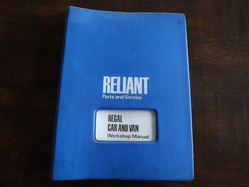 Reliant regal car and van - regal,