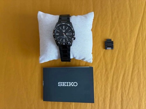 Seiko automatic watch black - 5,