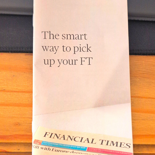 Financial times promotional - financial,