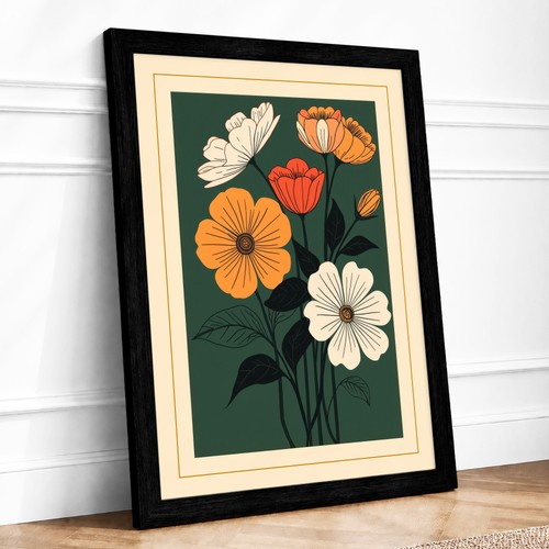 Arrangement botanical framed - botanical,