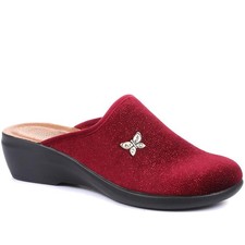 Pavers Wide Fit Mule Slipper