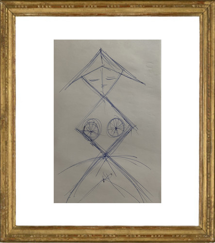 Original drawing jean paul - original, by