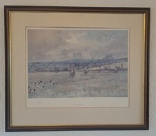 Vintage Limited edition 461/500 Blackmoor Hunt Lionel Edwards  frame Hunting 
