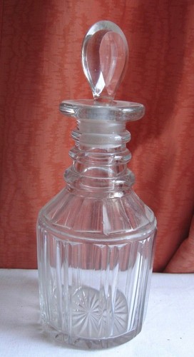 Victorian square cut glass