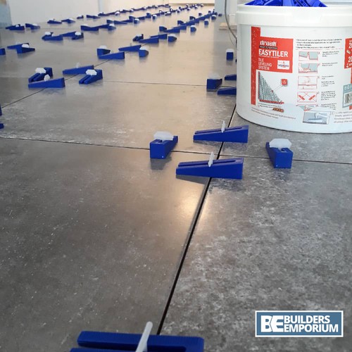 Tile levelling spacer system - levelling,