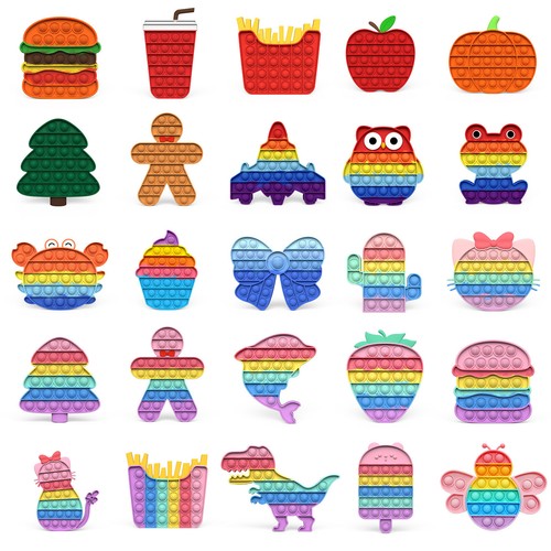 Silicone popit fidget - silicone,