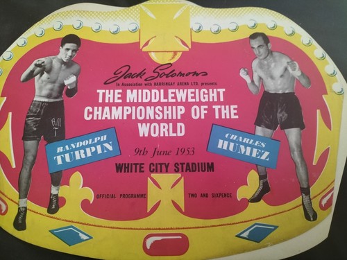 Vintage randolph turpin - turpin, v