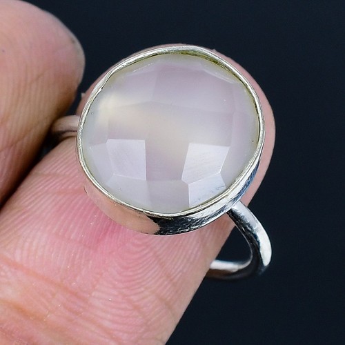 Aqua chalcedony gemstone - chalcedony,