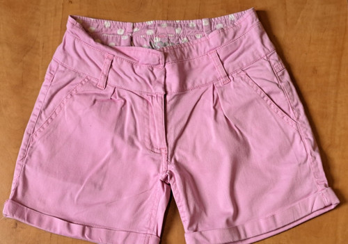 Pink cotton shorts - cotton, 7-8