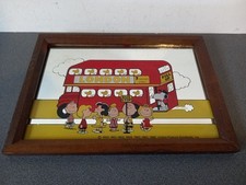 Frame Vintage Mirror Snoopy