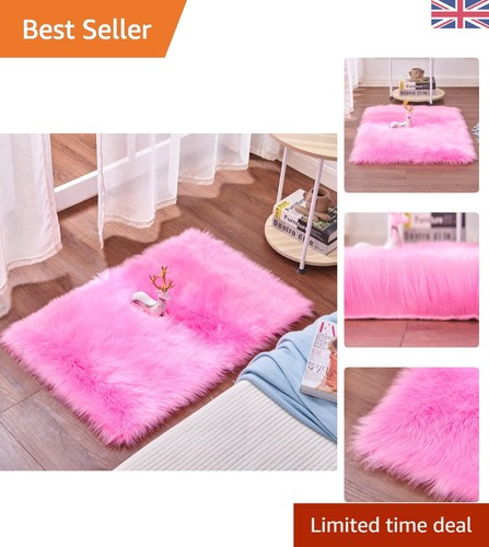 Soft silk like faux sheepskin - soft,