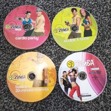 Zumba Fitness 4 x DVD Set