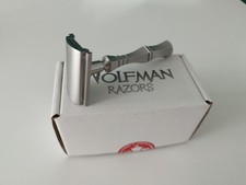 Wolfman WR2 SB 1.15 SS with Darwin handle safety razor