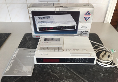 Vintage morphy richards clock - morphy,
