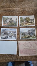 Currier & Ives 4 Lithographs