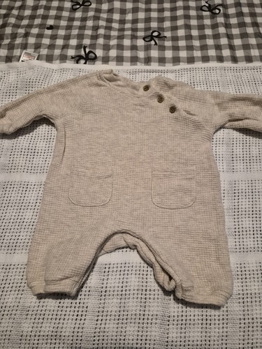 Boys beige romper - romper, age