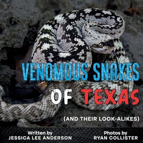 Venomous snakes texas and - of, :