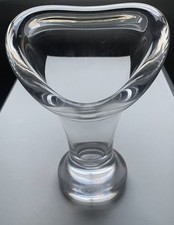 Heavy Crystal Vase 24cm 2.19kg
