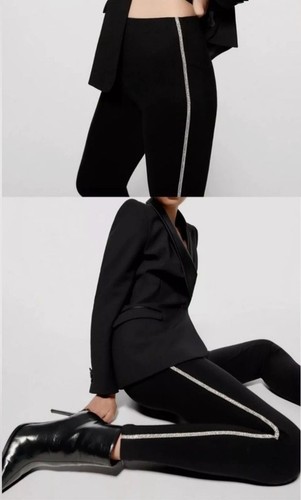 Zara black stretch - zara,