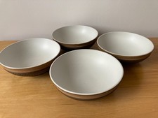 Denby Cotswold Retro 1970s Individual Pasta/Soup Bowls Set of 4 16cm Diameter