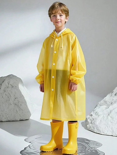 Children waterproof hooded - children,