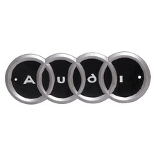 Audi Car Round Black Cast Iron