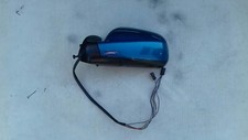 PEUGEOT 307 CC MIRROR LEFT PASSENGER SIDE MET BLUE 2008-08 ELECTRIC