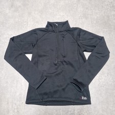 Rab Power Stretch Black Top Midlayer Polartec QFE-06 - UK10