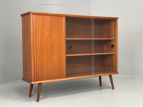 Vintage glazed bookcase - vintage,