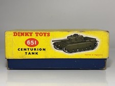 DINKY TOYS 651 CHIEFTAIN TANK BOX