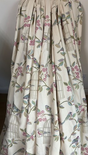 Bespoke pink flowers bird - pink,