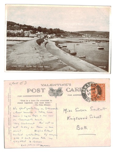 Postcard lyme regis the - postcard,