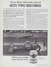 1962 Pennzoil Motor Oil