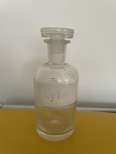 Vintage glass medicine - vintage,