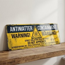 Antimatter Containment Warning