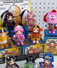  MEGA SPACE MOLLY 100% SERIES4 2.76-3.54INCHES AUTHENTIC HOT CUTE TOY GIFT  