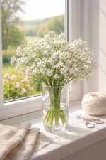 Knitted Gypsophila Baby Breath