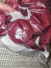 Mothercare Orb All Terrain Pram complete Replacement Harness With Pads  RED NEW 