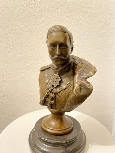 Antique bronze bust german - antique,