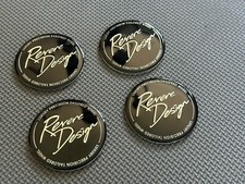 Revere London  WC2 Alloy wheels centre cap badges set of 4 