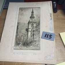 Bow Church London by F. Robson