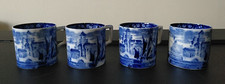 A Set of Four Antique Wedgwood 'Ferarra' Miniature Coffee Cans, c. 1870s