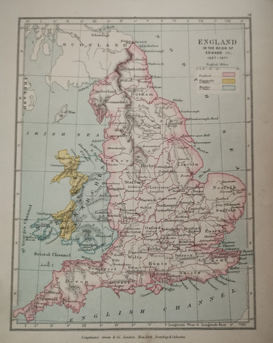 Original 1899 antique - antique, map