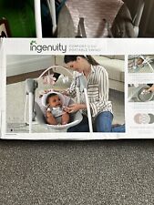 Ingenuity Comfort 2 Go Compact Portable 6-Speed  Baby Swing  Unicorn