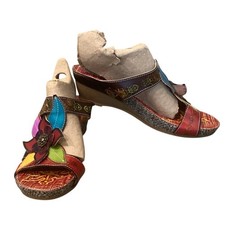 Socofy womens leather slides - socofy,