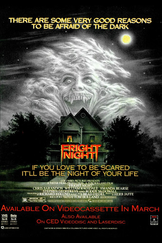 Vintage style fright night - style, "fright