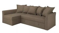 Ikea Cover for Holmsund Corner sofa-bed, Kilanda Grey-Brown 305.492.34