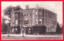 Postcard styche hall market - styche,